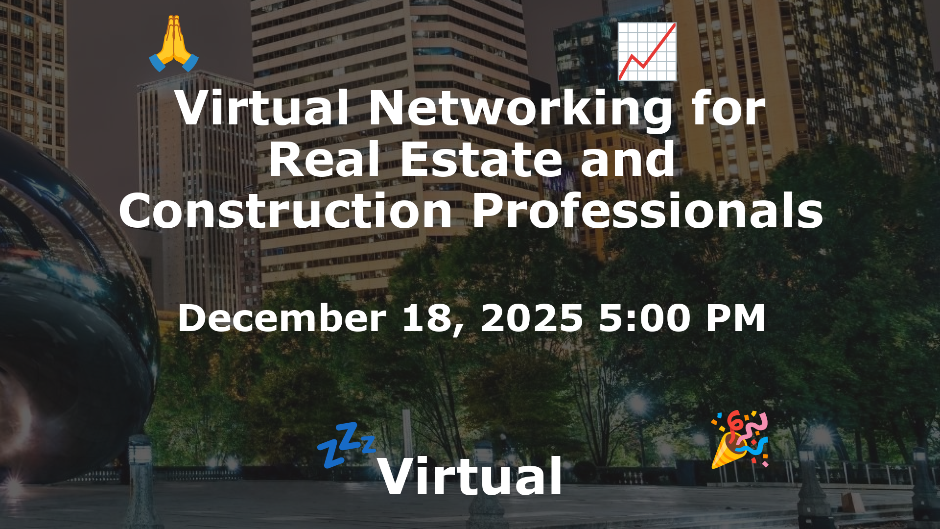Virtual Networking for Real Estate and Construction Professionals event image
